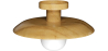 Buy Ceiling Lamp - Wooden Wall Light - Goodman Natural 60675 with a guarantee