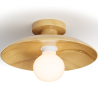 Buy Ceiling Lamp - Wooden Wall Light - Goodman Natural 60675 at MyFaktory