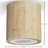 Buy Wooden Ceiling Spotlight - Kala Natural 60676 at MyFaktory