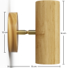 Buy Wooden Wall Lamp Sconce - Maque Natural 60667 - prices