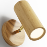 Buy Wooden Wall Lamp Sconce - Maque Natural 60667 home delivery