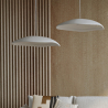 Buy Resin Pendant Lamp - Xana White 60670 in the United Kingdom