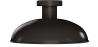 Buy Ceiling Lamp - Black Ceiling Fixture - Sine Black 60678 in the United Kingdom