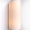 Buy Wall Lamp - Fabric Sconce - Olna White 60685 - in the UK