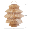 Buy Rattan Pendant Lamp - Boho Bali - Hydun Natural 61224 at MyFaktory