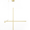 Buy Designer LED Pendant Lamp - Queme Gold 61228 - in the UK