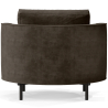 Buy Design Armchair - Velvet Upholstery - Nagar Taupe 60687 in the United Kingdom
