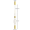 Buy Design Pendant Lamp - LED - Loraina Gold 61253 - prices