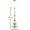 Buy Crystal Pendant Lamp - LED - Greya Blue 61254 - in the UK