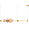 Buy Crystal Pendant Lamp - LED - Banton 100 CM Pink 61255 at MyFaktory