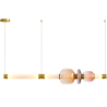 Buy Crystal Pendant Lamp - LED - Banton 100 CM Pink 61255 - prices