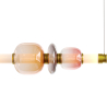 Buy Crystal Pendant Lamp - LED - Banton 100 CM Pink 61255 with a guarantee