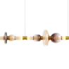 Buy Crystal Pendant Lamp - LED - Banton 120 CM Multicolour 61256 with a guarantee