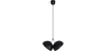 Buy Pendant Lamp - 2 LED Spots - Binal Black 61257 - in the UK
