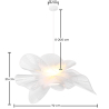 Buy Pendant Lamp - Modern Design - Bagna White 61260 - prices