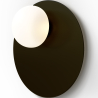 Buy Wall Sconce Lamp - Modern Design - Gurio Black 61262 home delivery