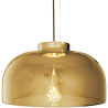Buy Crystal Pendant Lamp - Modern Design - Monai Amber 61266 in the United Kingdom