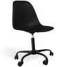 Buy Office Chair with Armrests - Wheeled Desk Chair - Black Brielle Frame Black 61268 - in the UK