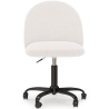 Buy Upholstered Office Chair - Bouclé - Bennett White 61271 - in the UK