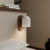 Buy Wooden and Metal Wall Sconce - Lura Brown 61274 at MyFaktory