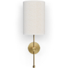 Buy Gold Metal Wall Sconce - Vintage - Greis Gold 61275 - in the UK