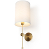 Buy Gold Metal Wall Sconce - Vintage - Greis Gold 61275 in the United Kingdom