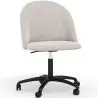 Buy Upholstered Office Chair - Velvet - Bennet Beige 61272 in the United Kingdom