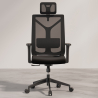 Buy Ergonomic Office Chair with Wheels and Armrests - Retor Black 61279 at MyFaktory