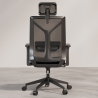 Buy Ergonomic Office Chair with Wheels and Armrests - Retor Black 61279 - prices