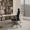 Buy Ergonomic Office Chair with Wheels and Armrests - Retor Black 61279 - in the UK