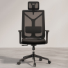 Buy Ergonomic Office Chair with Wheels and Armrests - Retor Black 61279 - in the UK