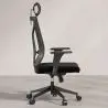 Buy Ergonomic Office Chair with Wheels and Armrests - Retor Black 61279 home delivery