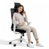 Buy Ergonomic Office Chair with Wheels and Armrests - Sembra Black 61280 at MyFaktory