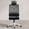 Buy Ergonomic Office Chair with Wheels and Armrests - Sembra Black 61280 - in the UK