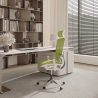 Buy Ergonomic Office Chair with Wheels and Armrests - Techas Green 61281 - prices