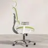 Buy Ergonomic Office Chair with Wheels and Armrests - Techas Green 61281 - in the UK