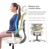 Buy Ergonomic Office Chair with Wheels and Armrests - Techas Green 61281 with a guarantee