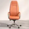 Buy Ergonomic Office Chair with Wheels and Armrests - Studio Brown 61282 - in the UK