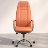 Buy Ergonomic Office Chair with Wheels and Armrests - Studio Brown 61282 - in the UK
