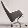 Buy Ergonomic Office Chair with Wheels and Armrests - Vista White 61283 - in the UK