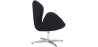 Buy Armchair with armrests - Fabric upholstery - Svinia Black 13662 in the United Kingdom