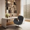 Buy Armchair with armrests - Fabric upholstery - Svinia Black 13662 - prices