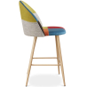 Buy Patchwork Upholstered Stool - Scandinavian Style - 66cm - Bennett  Multicolour 61293 home delivery