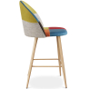 Buy Patchwork Upholstered Stool - Scandinavian Style - 63cm - Bennett  Multicolour 61293 at MyFaktory