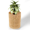 Buy Round Floor Planter - Boho Style - 46 CM - Waral Natural 61238 at MyFaktory