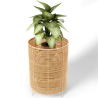 Buy Round Floor Planter - Boho Style - 56 CM - Waral Natural 61238 - prices
