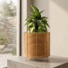 Buy Round floor planter boho - 28 cm - Waral Natural 61239 - in the UK