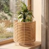 Buy Round floor planter boho - 28 cm - Waral Natural 61239 with a guarantee