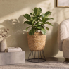 Buy Round Floor Planter - Boho Style - 46 CM - Pert Natural 61241 - prices