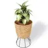 Buy Round Floor Planter - Boho Style - 46 CM - Pert Natural 61241 - prices